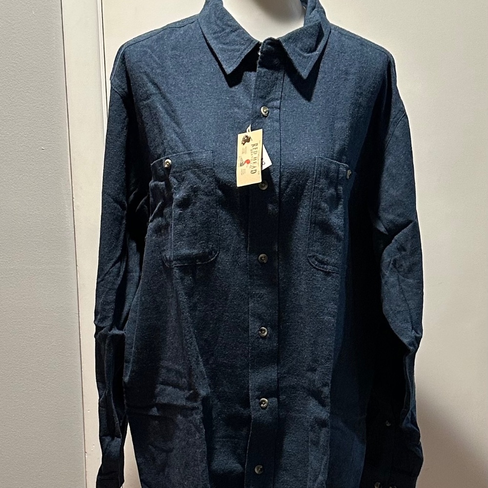 RedHead Brand Mens Button Down Collared Shirt - Size XL -‎ NEW.